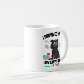 De laatste schooldag overleefde ik school koffiemok (Voorkant rechts)