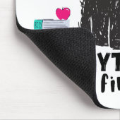 De laatste schooldag overleefde ik school muismat (Hoek)