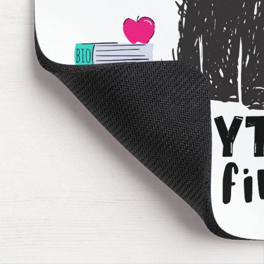 De laatste schooldag overleefde ik school muismat (Hoek)