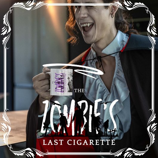 De laatste sigaret van de zombie koffiemok