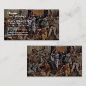 De laatste slag, 'Cuba's' Retro theater Visitekaartje (Voorkant / Achterkant)