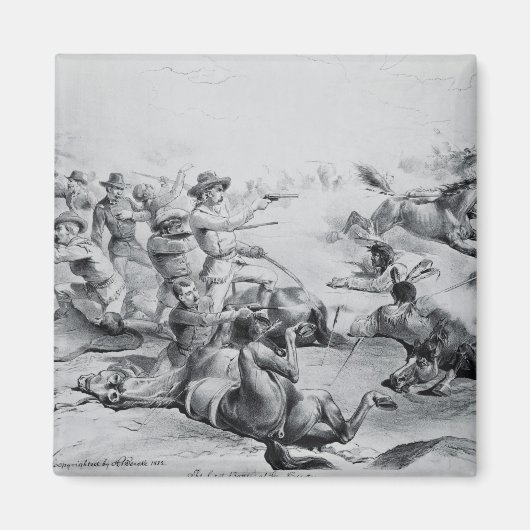 De laatste slag om generaal Custer Magneet (Voorkant)