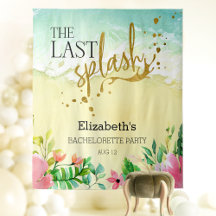 De laatste splash Bachelorette Party Achtergrond