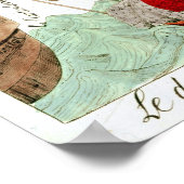 De laatste sprong van een groot Man, 1815 Poster (Hoek)