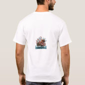 De laatste stand van de Kraken T-shirt (Achterkant)