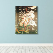 De laatste stand van de Kusanoki-clan Canvas Afdruk (Insitu (Houten vloer))