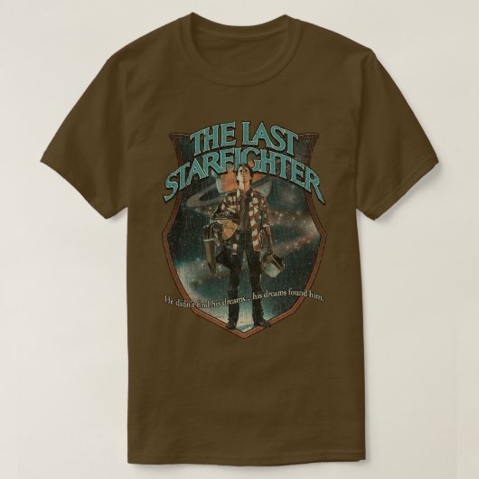 De laatste Starfighter 1984 T-shirt (Design voorkant)