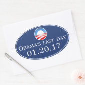 De laatste Sticker van Obama in 2017 (Envelop)