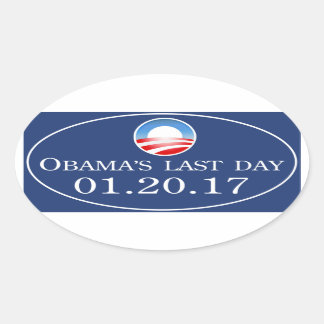 De laatste Sticker van Obama in 2017