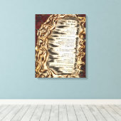 De laatste stille plaats canvas afdruk (Insitu (Houten vloer))