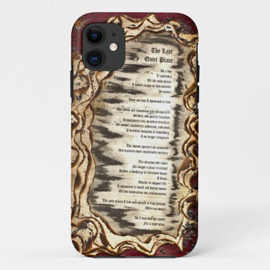 De laatste stille plaats Case-Mate iPhone case (Achterkant)