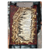 De laatste stille plaats klembord (Voorkant)
