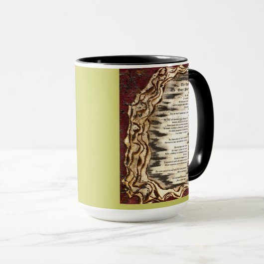 De laatste stille plaats mok (Voorkant rechts)