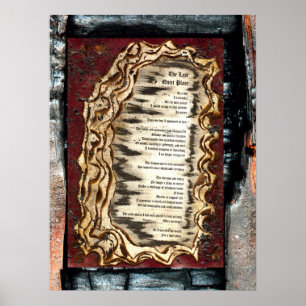 De laatste stille plaats poster