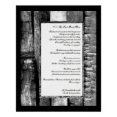 De laatste stille plaats poster (Voorkant)