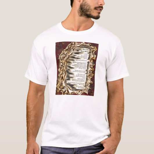 De laatste stille plaats t-shirt (Voorkant)