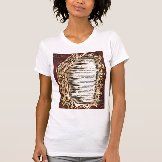 De laatste stille plaats t-shirt (Voorkant)