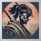 De Laatste Stilte van de Samurai Poster (Voorkant)