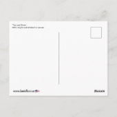 ‘De laatste strohalm’ op een schilderij Briefkaart (Achterkant)