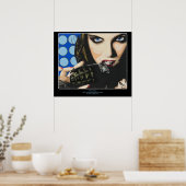 ‘De laatste strohalm’ op een schilderij Poster (Keuken)