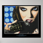 ‘De laatste strohalm’ op een schilderij Poster (Voorkant)