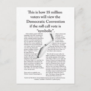 De laatste strook van de Denver-groep Briefkaart