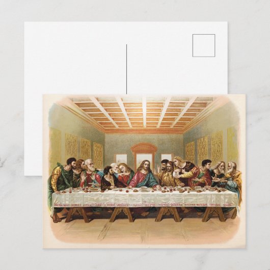 De laatste super kunst briefkaart (Voorkant / Achterkant)