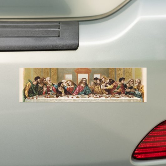 De laatste super kunst bumpersticker (Op auto)