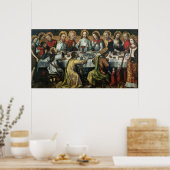 De laatste Supper, 1482 Poster (Keuken)