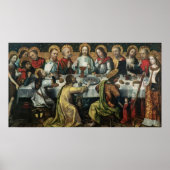 De laatste Supper, 1482 Poster (Voorkant)