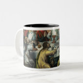 De laatste Supper, 1482 Tweekleurige Koffiemok (Voorkant links)
