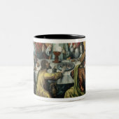 De laatste Supper, 1482 Tweekleurige Koffiemok (Center)