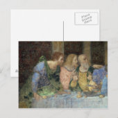 De laatste Supper, 1495-97 Briefkaart (Voorkant / Achterkant)