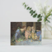 De laatste Supper, 1495-97 Briefkaart (Staand voorkant)