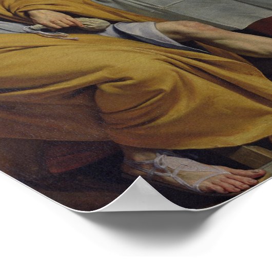 De laatste Supper, 1648 Poster (Hoek)