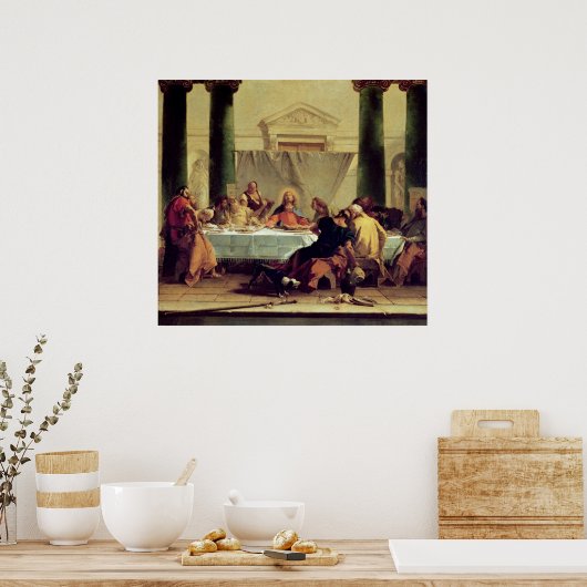 De laatste Supper, 1745-50 Poster (Keuken)