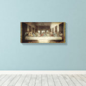 De laatste Supper Canvas druk (Insitu (Houten vloer))