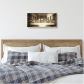 De laatste Supper Canvas druk (Insitu (Slaapkamer))