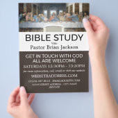 De laatste Supper, Christelijke Klasse van de Bijb Flyer (Hand)