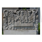 De laatste Supper Gravestone (Voorkant Horizontaal)