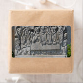 De laatste Supper Gravestone Etiket (Insitu)