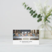 De laatste Supper, het christendom, de religie Visitekaartje (Staand voorkant)