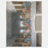 De laatste Supper, Leonardo da Vinci Fleece Deken (Voorkant)