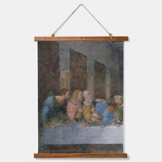 De laatste Supper, Leonardo da Vinci Hangend Wandkleed (Voorkant)