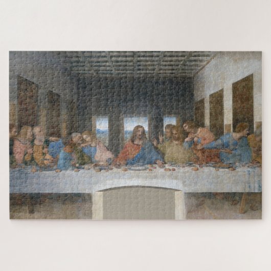 De laatste Supper, Leonardo da Vinci Legpuzzel (Horizontaal)
