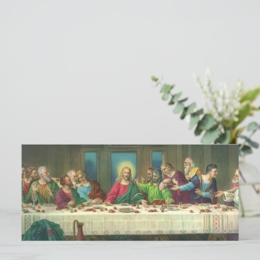 De laatste Supper oorspronkelijk door Leonardo da  (Staand voorkant)