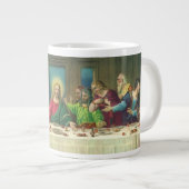 De laatste Supper oorspronkelijk door Leonardo da  Grote Koffiekop (Voorkant rechts)