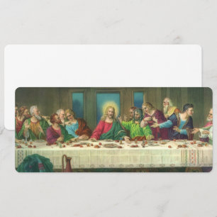 De laatste Supper oorspronkelijk door Leonardo da  Kaart