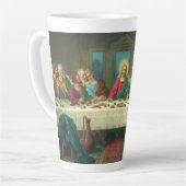 De laatste Supper oorspronkelijk door Leonardo da  Latte Mok (Linkerhoek)