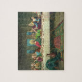 De laatste Supper oorspronkelijk door Leonardo da  Legpuzzel (Verticaal)